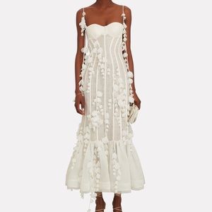 Zimmermann Botanica Replica Petal Gown Dress (For Hire)